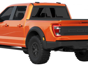 ford-f-150 raptor 2021 Modelo 3D