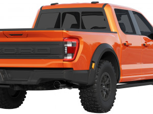 ford-f-150 raptor 2021 Modelo 3D