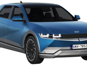 hyundai ioniq 5 2022 3Dモデル