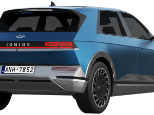 hyundai ioniq 5 2022 3Dモデル
