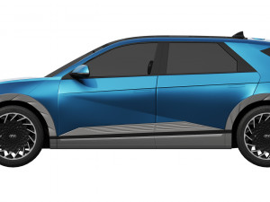 hyundai ioniq 5 2022 3Dモデル