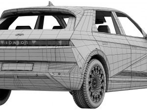 hyundai ioniq 5 2022 3Dモデル