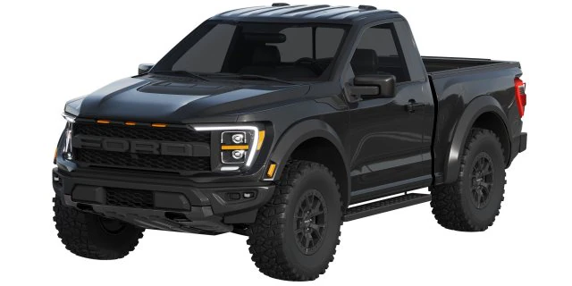 ford-f150 raptor cabine regular 2022 Modelo 3D .c4d .max .obj .3ds .fbx .stl .blend 
