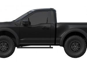 ford-f150 raptor regular cab 2022 3D Model