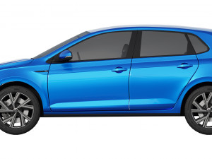 volkswagen polo 2022 Modello 3D