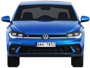 volkswagen polo 2022 Modello 3D