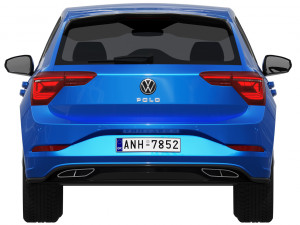 volkswagen polo 2022 Modello 3D