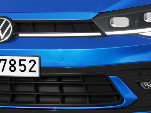 volkswagen polo 2022 Modello 3D