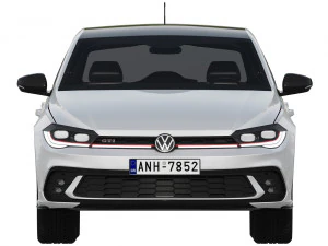 volkswagen polo gti 2022 Modelo 3D