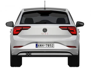 volkswagen polo gti 2022 Modelo 3D