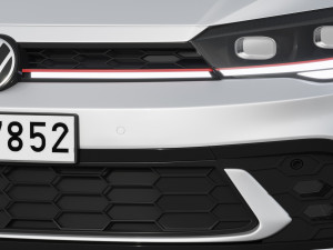 volkswagen polo gti 2022 3D 模型