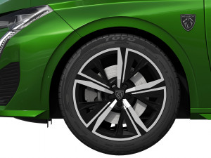 peugeot 308 hybrid 2022 3Dモデル