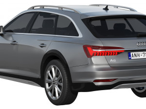 audi a6 allroad quattro 3D Модель