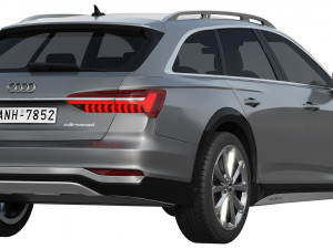 audi a6 allroad quattro 3D Модель