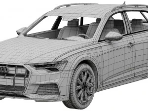 audi a6 allroad quattro 3D Model