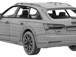 audi a6 allroad quattro 3D Модель