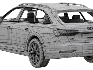 audi a6 allroad quattro 3D Model