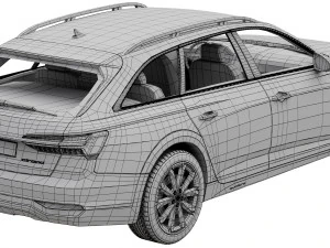 audi a6 allroad quattro 3D Model