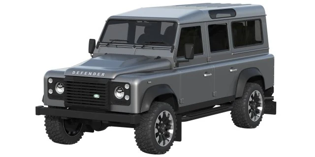 land rover defender funciona v8 4 puertas 2018 Modelo 3D .c4d .max .obj .3ds .fbx .stl .blend 