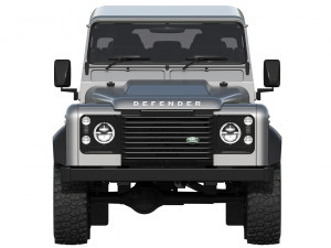 land rover defender works v8 4-door 2018 3D Модель