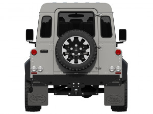 land rover defender works v8 4-door 2018 3D Модель