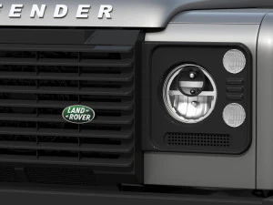 land rover defender funciona v8 4 puertas 2018 Modelo 3D