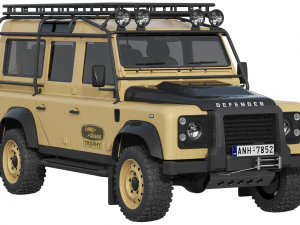 Land Rover Defender Works v8 трофей 3D Модель