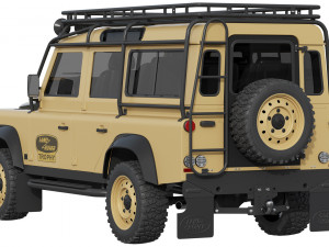 land rover defender works v8 trophy Modelo 3D