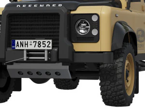 Land Rover Defender Works v8 трофей 3D Модель