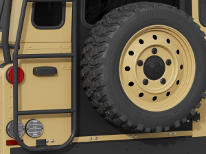 land rover defender works v8 trophy Modelo 3D
