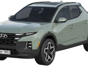 hyundai santa cruz Modelo 3D