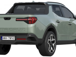 hyundai santa cruz Modelo 3D