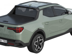 hyundai santa cruz Modelo 3D