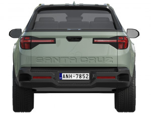 hyundai santa cruz Modelo 3D