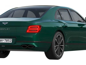 bentley flying spur hybrid 2022 3D Model