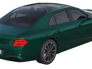 bentley flying spur hybrid 2022 3D Model