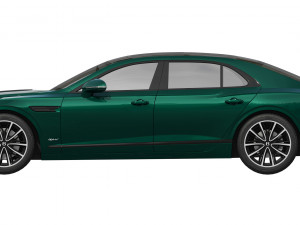 bentley flying spur hybrid 2022 Model 3D