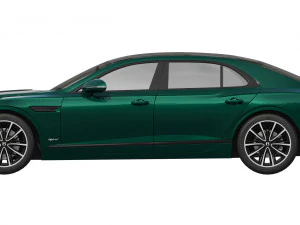 bentley flying spur hybrid 2022 3D Model
