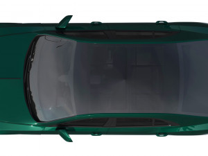 bentley flying spur hybrid 2022 Model 3D