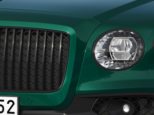 bentley flying spur hybrid 2022 Model 3D