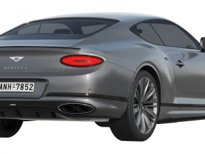 Bentley Continental GT Speed 3D Model