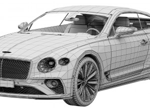 Bentley Continental GT Speed 3Dモデル