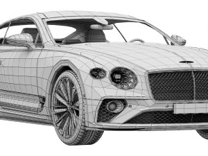 Bentley Continental GT Speed 3D Model