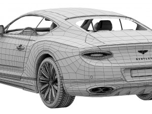 Bentley Continental GT Speed 3Dモデル