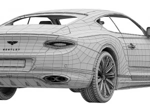 Bentley Continental GT Speed 3D Model