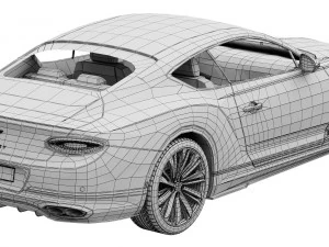 Bentley Continental GT Speed 3D Model