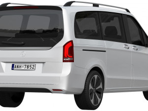 Mercedes-Benz EQV 3D Модель