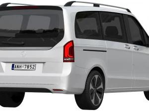 Mercedes-Benz EQV 3D Model