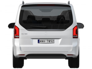 Mercedes-Benz EQV 3D Модель