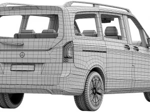 Mercedes-Benz EQV 3D Model